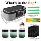 Gray Smell-Proof Stash Bag Gift Set